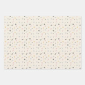 Retro Squiggle Patroon Inpakpapier Vel (Voorkant)