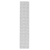 Retro Squiggle Patroon Medium Tafelloper (Voorkant)
