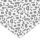 Retro Squiggle Patroon Medium Tafelloper (Hoek)