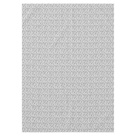 Retro Squiggle Patroon Tafelkleed (Voorkant)