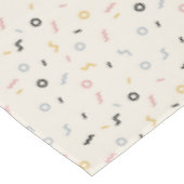 Retro Squiggle Patroon Tafelkleed (Gekanteld)