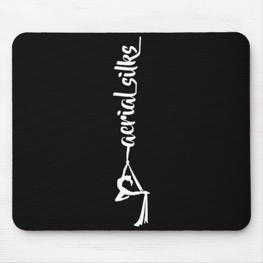 Retro Srt Aerial Silks Quote Funny Basic Muismat (Voorkant)