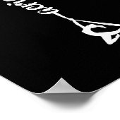 Retro Srt Aerial Silks Quote Funny Basic Poster (Hoek)