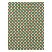 Retro St Nicholas Holiday Tafelkleed (Voorkant)