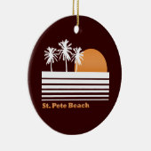Retro St Pete Beach Ornament (Rechts)