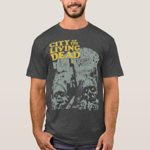 Retro Stad van de Fulci Cult Classic Horror Fan Ar T-shirt