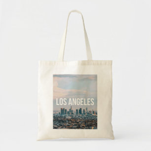 Retro Stadsesthetiek Reizen Los Angeles Silhouette Tote Bag