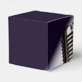 Retro Stage-microfoon Bedankdoosjes (Achterkant)