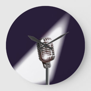 Retro Stage-microfoon Grote Klok
