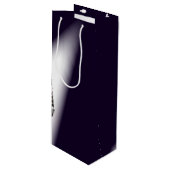 Retro Stage-microfoon Wijn Cadeautas (Voorkant Gekanteld)