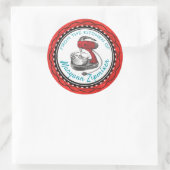 Retro standmixer uit de keuken van sticker (Tas)