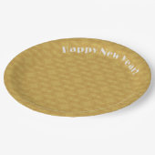 Retro Star in Circle Geel Bord (Gekanteld)