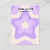 Retro Star Paars Groovy  verouderingsscherm Visitekaartje (Voorkant)