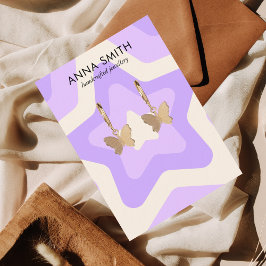 Retro Star Paars Groovy verouderingsscherm Visitekaartje