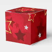 Retro Star-patroon Bedankdoosjes (Voorkant Zijde)
