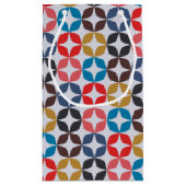 Retro  Star-patroon Klein Cadeauzakje (Achterkant)