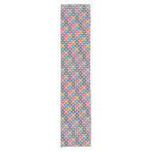 Retro  Star-patroon Korte Tafelloper (Voorkant)