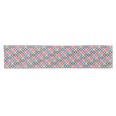 Retro  Star-patroon Korte Tafelloper (Horizontaal)