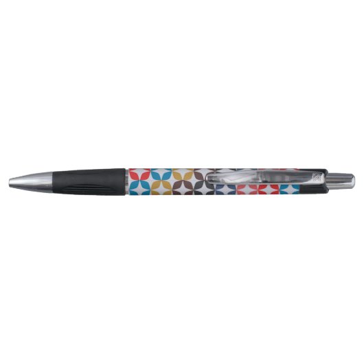 Retro  Star-patroon Pen (Achterkant)