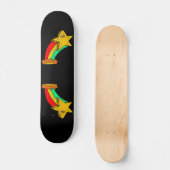 Retro Star Persoonlijk Skateboard (Voorkant)