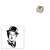 Retro Star Rubberstempel (Gestempeld)