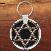 RETRO STAR VAN DAVID SLEUTELHANGER (Voorkant)