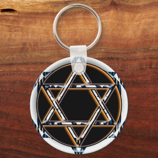 RETRO STAR VAN DAVID SLEUTELHANGER (Voorkant)