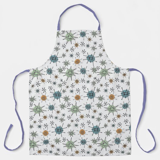 Retro Starburst All-Over Print Schort (Voorkant)