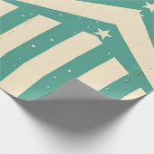 Retro Starburst Cadeaupapier (Hoek)
