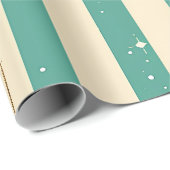 Retro Starburst Cadeaupapier (Rol Hoek)