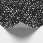 Retro Starburst Dominoes Cadeaupapier (Hoek)