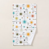 Retro Starburst een Go-Go! Bad Handdoek (Handdoek)