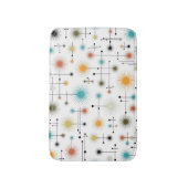 Retro Starburst een Go-Go! Badmat (Voorkant Verticaal)