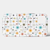 Retro Starburst een Go-Go! Case-Mate iPhone Case (Achterkant (horizontaal))