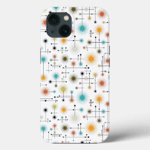 Retro Starburst een Go-Go! Case-Mate iPhone Case