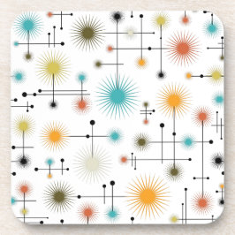 Retro Starburst een Go-Go! Drankjes Onderzetter