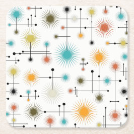 Retro Starburst een Go-Go! Kartonnen Onderzetters