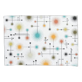 Retro Starburst een Go-Go! Kussensloop (Voorkant-Links)