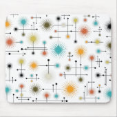 Retro Starburst een Go-Go! Muismat (Voorkant)