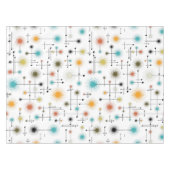 Retro Starburst een Go-Go! Tafelkleed (Voorkant (Horizontaal))