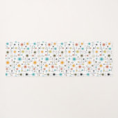 Retro Starburst een Go-Go! Yogamat (Achterkant (horizontaal))