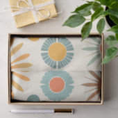 Retro Starburst en Mid Century Vormen Tissuepapier (Geschenk)