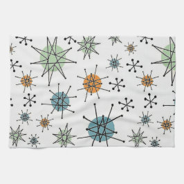 Retro Starburst keukenhanddoeken