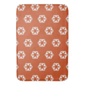 Retro Starburst Patroon Boho Decor Badmat (Voorkant Verticaal)