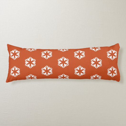 Retro Starburst Patroon Boho Decor Lichaamskussen (Voorkant)