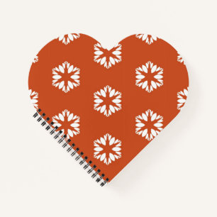 Retro Starburst Patroon Boho Decor Notitieboek