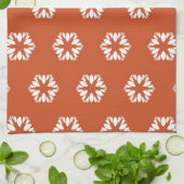 Retro Starburst Patroon Boho Decor Theedoek (Gevouwen)