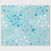 Retro Starburst Wrapping Paper Cadeaupapier (Vlak)