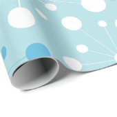 Retro Starburst Wrapping Paper Cadeaupapier (Rol Hoek)