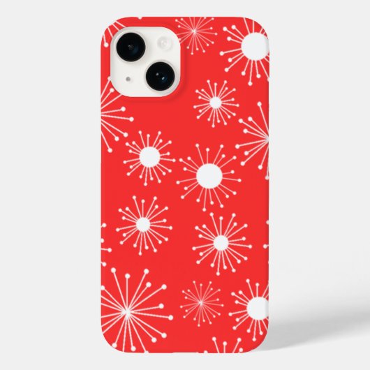 Retro Starbursts Case-Mate iPhone Case (Achterkant)